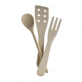 Utensílios de Cozinha -3 peças- Bétula Maciça